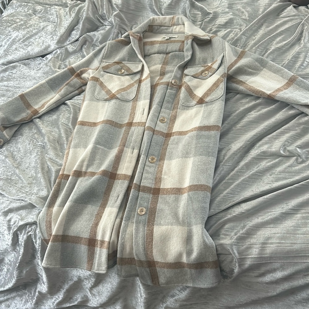 Flannel coat
